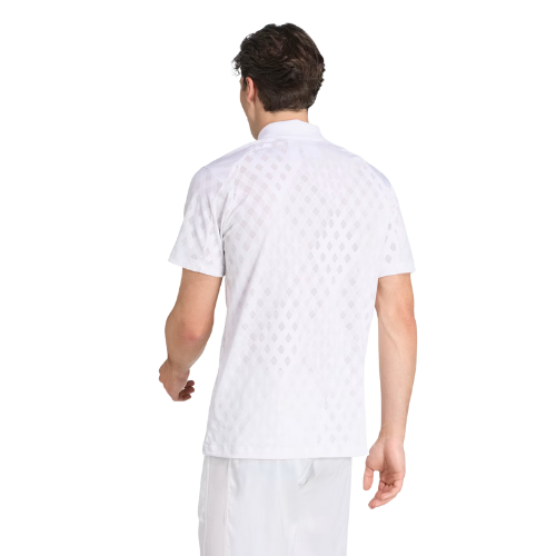 ADIDAS TENNIS PRO CLIMACOOL+ FREELIFT POLO SHIRT WHITE MAN