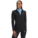 UNDER ARMOUR MOTION DAMEN-SWEATJACKE MIT DURCHGEHENDEM REISSVERSCHLUSS, SCHWARZ