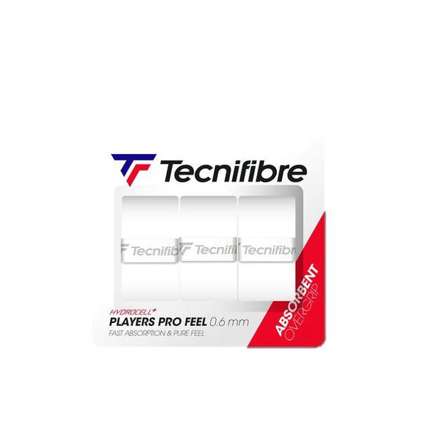 TECNIFIBRE PLAYERS PRO FEEL WHITE (3X)