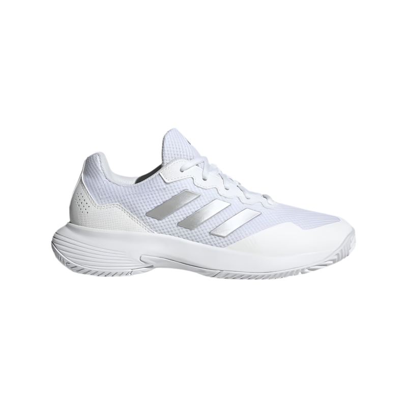 ADIDAS GAMECOURT 2.0 AC WHITE/SILVER WOMAN