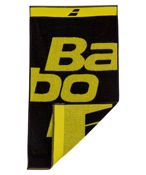 BABOLAT MEDIUM TOWEL BLACK/YELLOW