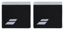 BABOLAT LOGO ARMBAND SCHWARZ/WEISS (2X)