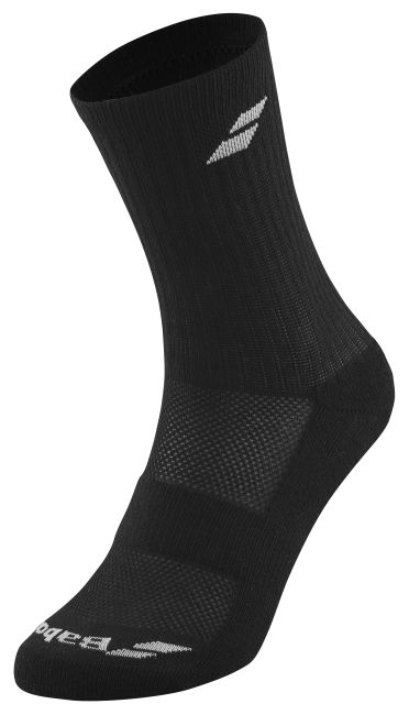 BABOLAT SOCKS BLACK (3X)