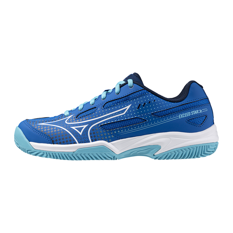 MIZUNO EXCEED STAR CLAY JUNIOR BLUE/WHITE