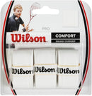 WILSON PRO SQUASH OVERGRIP COMFORT WHITE (3X)