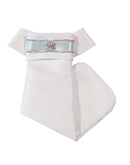 ANCCOR REITPLASTRON WEISS/HELLBLAU