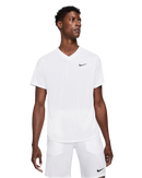NIKE COURT DRI-FIT VICTORY TENNIS TOP WHITE MAN