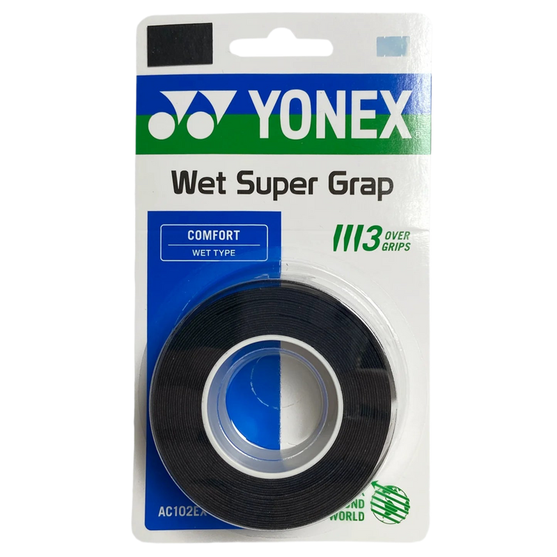 YONEX WET SUPER GRAP BLACK (3X)