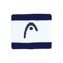 HEAD SCHWEISSBAND GESTREIFT MARINEBLAU/WEISS (2X)