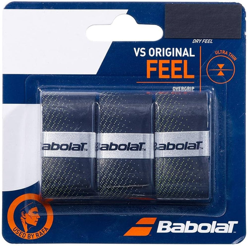 BABOLAT VS GRIP ORIGINAL BLACK/YELLOW (3X)