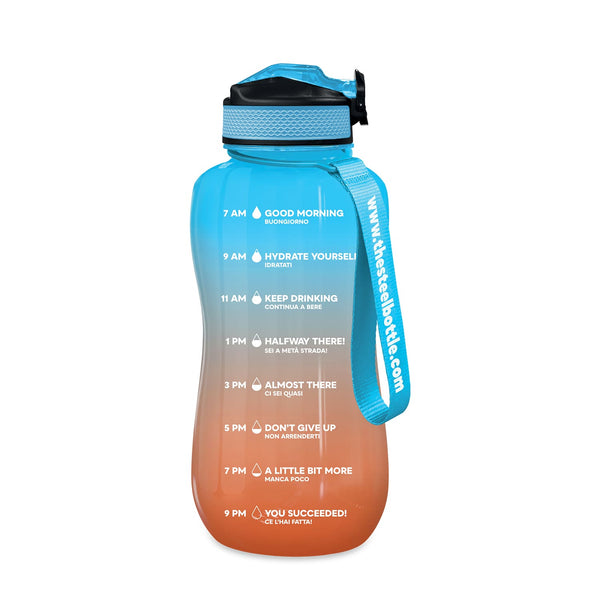 THE STEEL BOTTLE MSW ORANGE/BLUESKY 2.2 L
