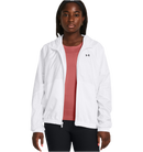 UNDER ARMOUR RIVAL SPORT WINDBREAKER WHITE WOMAN