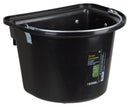 KERBL TURNIERFUTTERRAUFEN MIT HÄNGEHALTER SCHWARZ 12 L