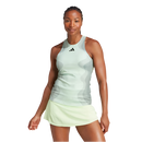 ADIDAS TENNIS HEAT RDY PRO Y-TANK TOP SILVER GREE WOMAN