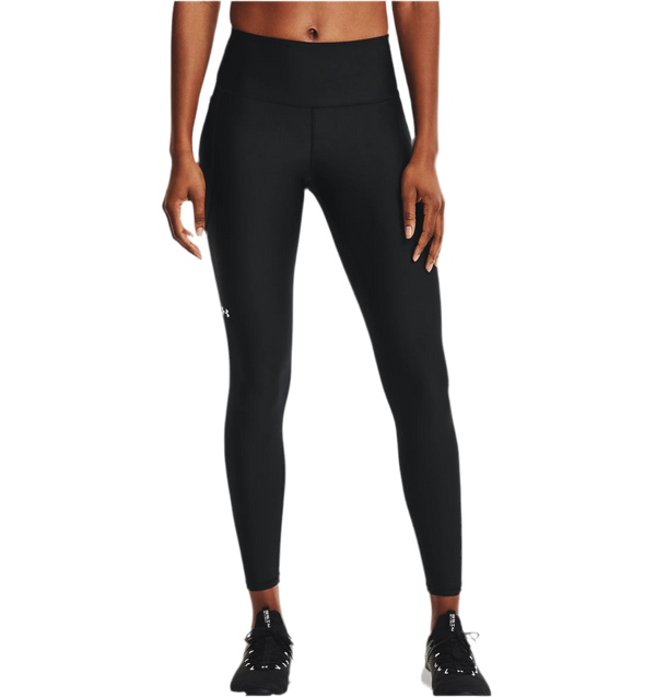 UNDER ARMOUR HEATGEAR® NO-SLIP WAISTBAND FULL-LENGTH LEGGINGS BLACK WOMAN