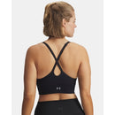 UNDER ARMOUR VANISH SEAMLESS LOW YOGA SPORTS BRA · FRICTION-FREE FIT BLACK WOMAN