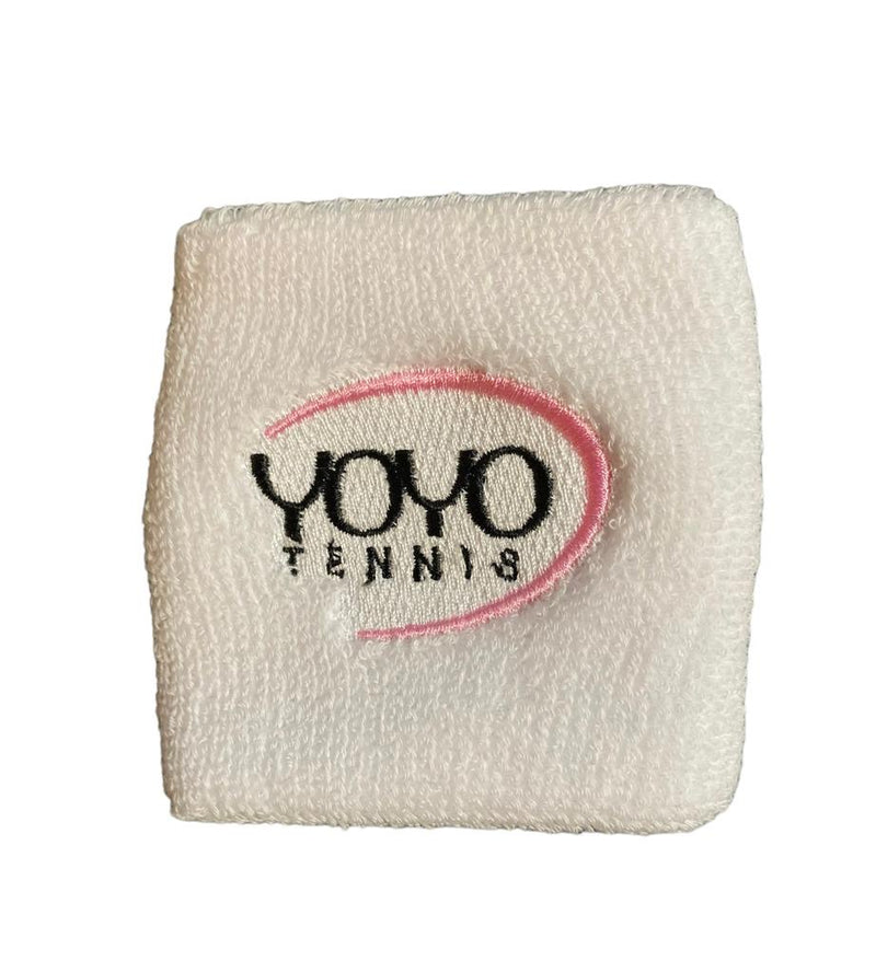 YOYO-TENNIS WRISTBAND WHITE/PINK