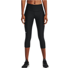 UNDER ARMOUR HEATGEAR® NO-SLIP WAISTBAND CAPRIS BLACK WOMAN
