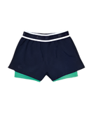 LACOSTE TENNIS LIGHT SHORT NAVY WOMAN