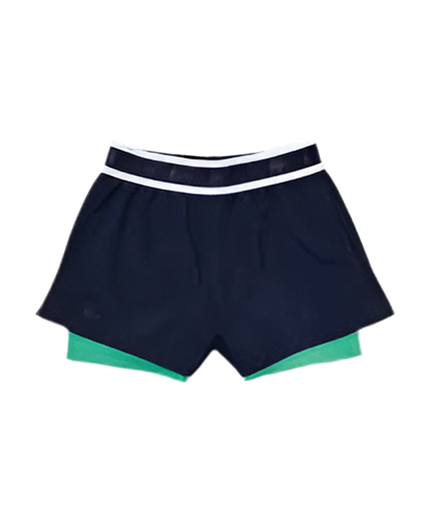 LACOSTE TENNIS LIGHT SHORT NAVY WOMAN