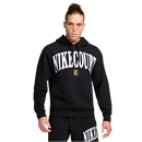 NIKE FLEECE TENNIS HOODIE BLACK MAN