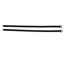 SPUR STRAPS LEATHER BLACK