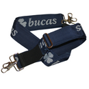 Bucas Deckenriemen Navy/Silber