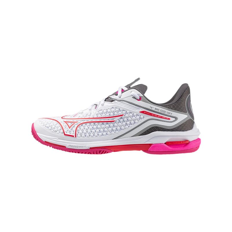 MIZUNO WAVE EXCEED TOUR 6 CLAY WHITE/RADIANT WOMAN