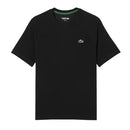 LACOSTE STRETCH ULTRA DRY SPORT T-SHIRT BLACK MAN