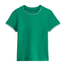WILSON TEAM Nahtloses T-Shirt Grün Damen