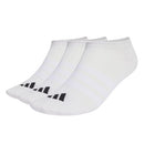 ADIDAS THIN&LIGHT SPORTSWEAR NO SHOW SOCKS WHITE (3X)
