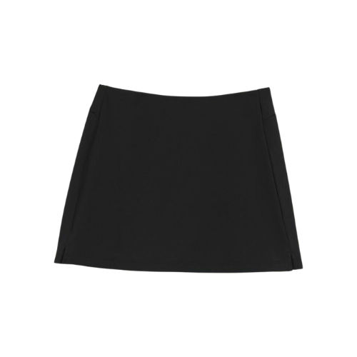 WILSON YOUTH TEAM FLAT FRONT SKIRT BLACK GIRL
