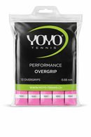 YOYO-TENNIS ÜBERZUG PINK (12X)