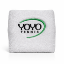 YOYO-TENNIS WRISTBAND WHITE/GREEN (1X)