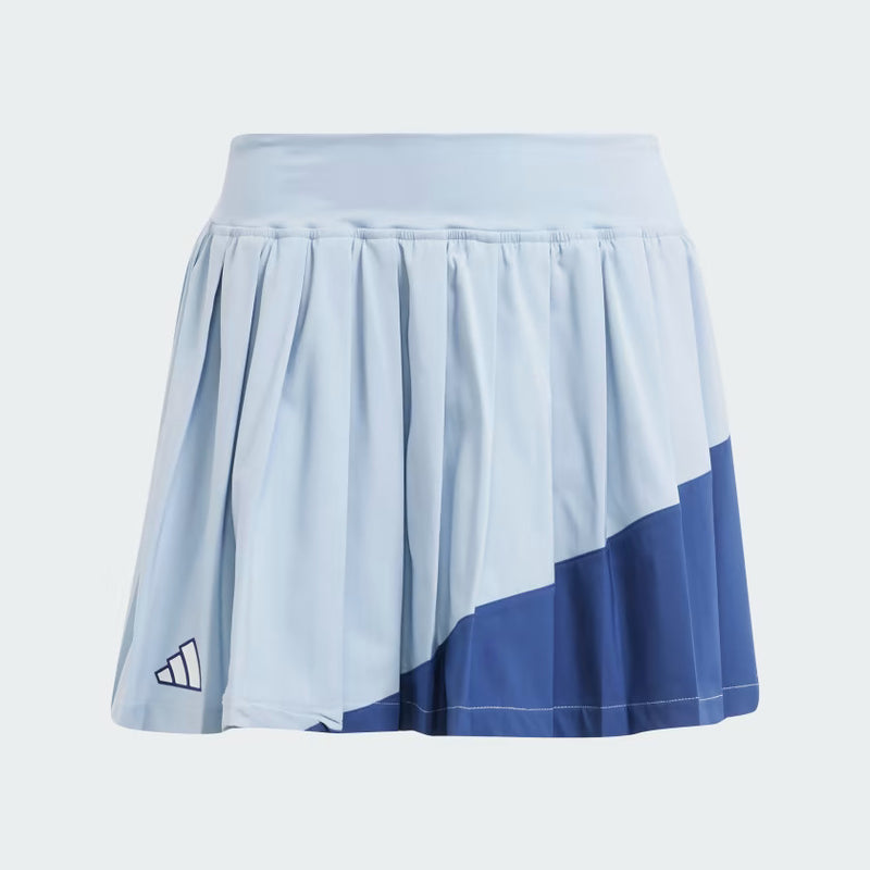 ADIDAS CLUBHOUSE TENNIS CLASSIC PREMIUM SKIRT BLUE/INDIGO WOMAN