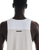 ON-RUNNING PERFORMANCE TANK WHITE/SILVER MAN