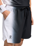 AUF DEM LAUFENDEN SPIELFELD KURZ 1 SCHWARZER/WEISSER MANN