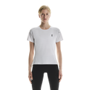 ON-RUNNING PERFORMANCE-T WHITE/SILVER WOMAN