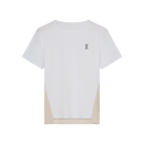 ON-RUNNING PERFORMANCE-T WHITE/SILVER WOMAN