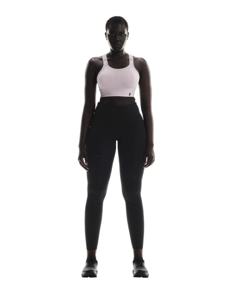 ON RUNNING PERFORMANCE TIGHTS BLACK WOMAN