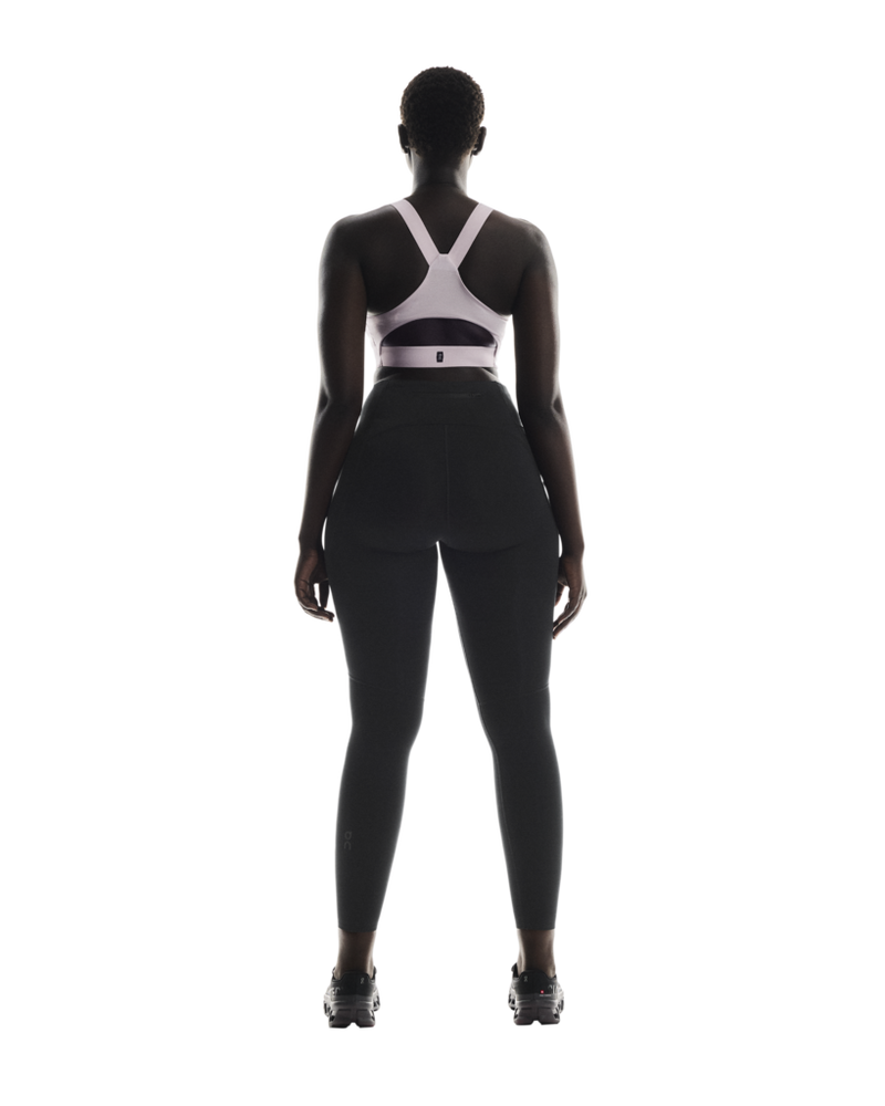 ON RUNNING PERFORMANCE TIGHTS BLACK WOMAN