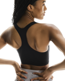 ON-RUNNING TRAIN BRA BLACK WOMAN