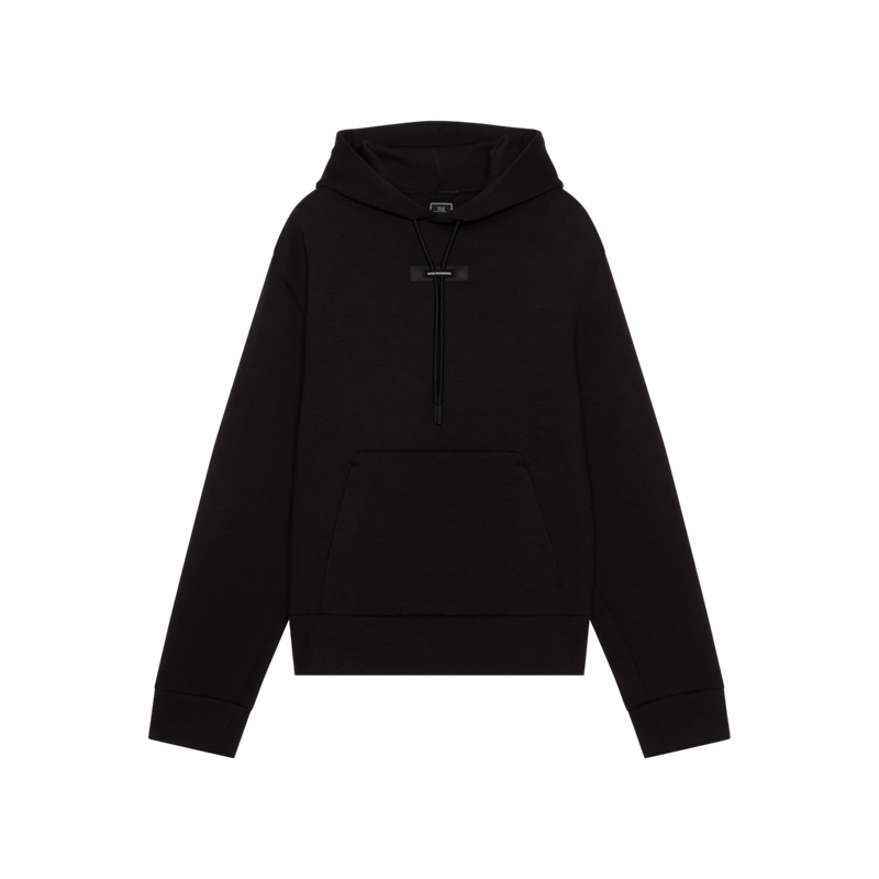 ON RUNNING FOCUS TECH HOODIE BLACK WOMAN