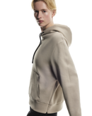 ON-RUNNING FOCUS TECH HOODIE DESERT WOMAN
