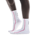 ON COURT SOCK HIGH WHITE/PINK