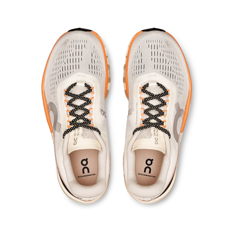 ON CLOUD MONSTER 2 IVORY/TANGERINE WOMAN