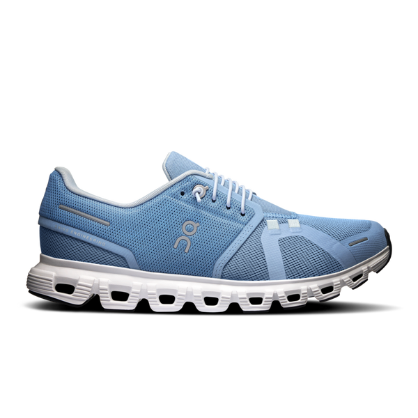 ON CLOUD 6 CHAMBRAY/WHITE WOMAN