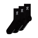 ON LOGO SOCK HIGH BLACK (3X)