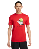 NIKE COURT DRI-FIT TENNIS T-SHIRT RED MAN