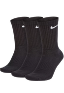 NIKE TENNIS SOCKS BLACK (3X)